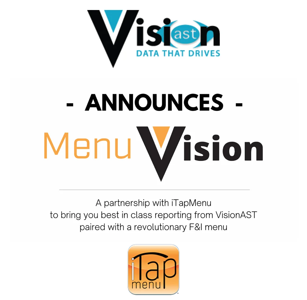 VisionAST Announces Menu Partnership with iTapMenu preview